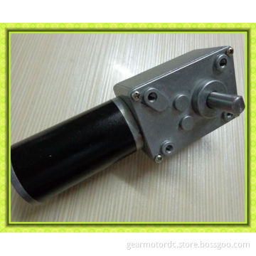 small worm gearboxes 12v 24v high Torque low rpm